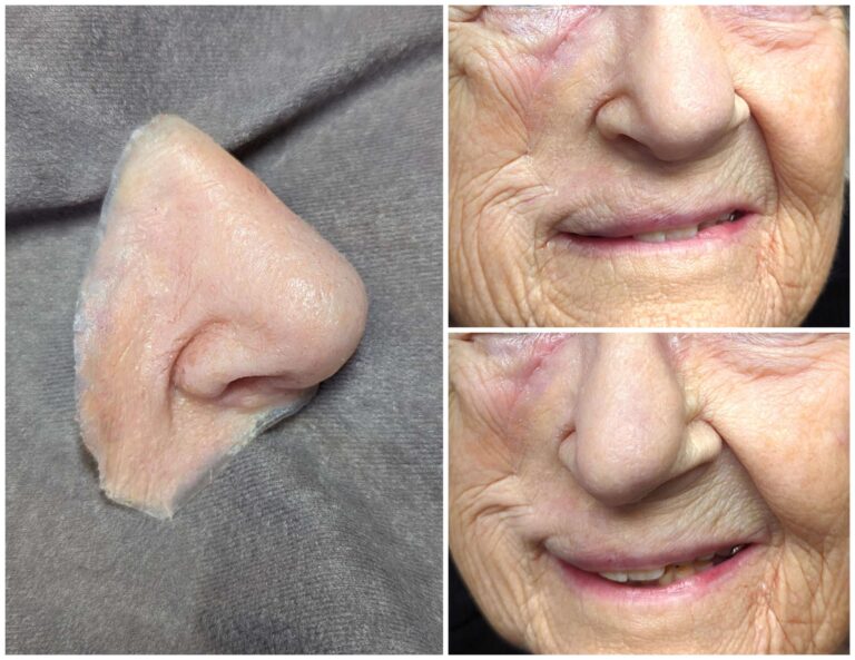a close up of a person's face