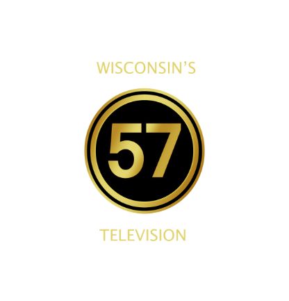 a black and gold logo