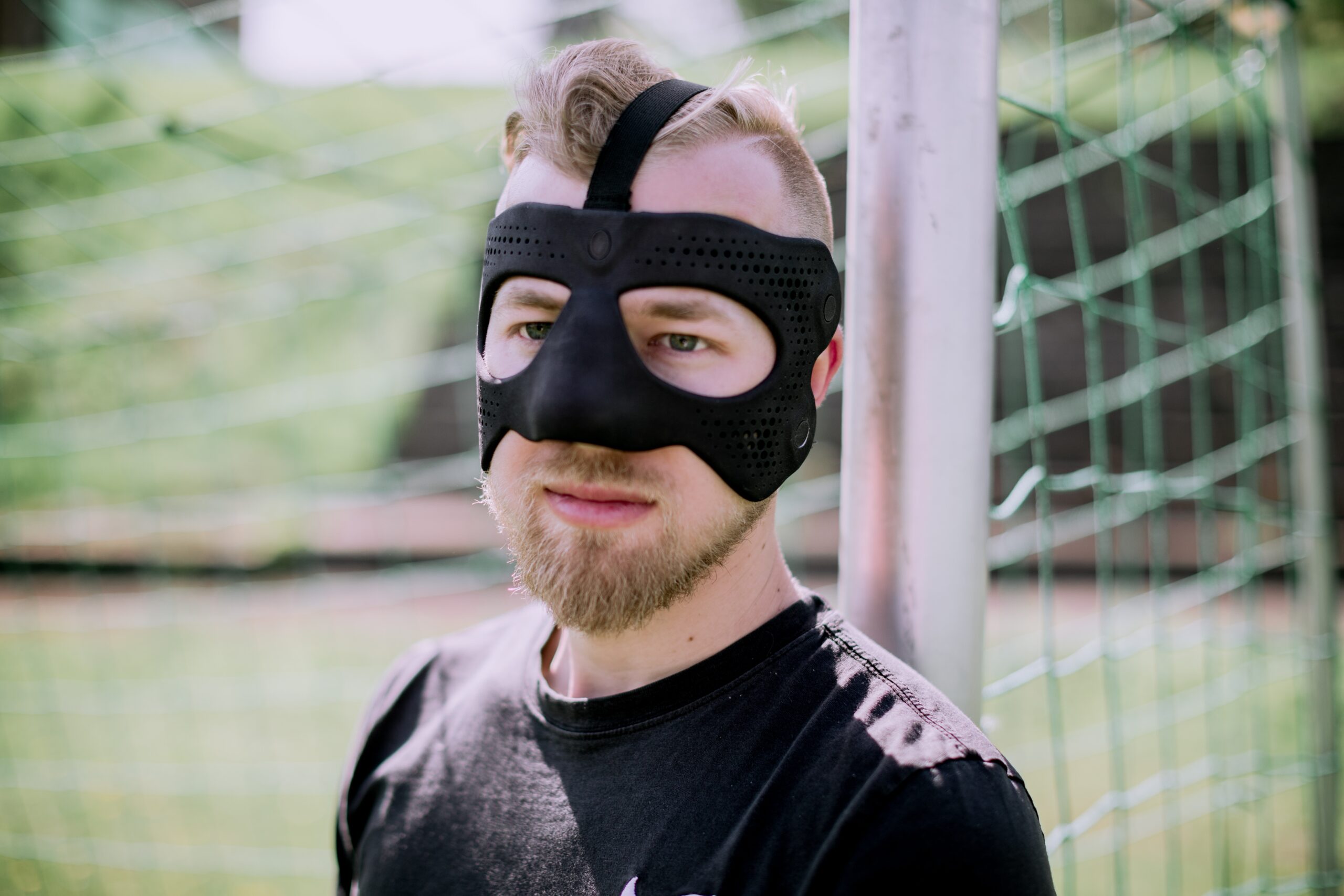 fitting of Raptor Mask
